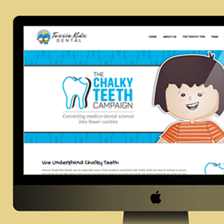 Tassie Kids Dental Chalky Teeth Satellite Page
