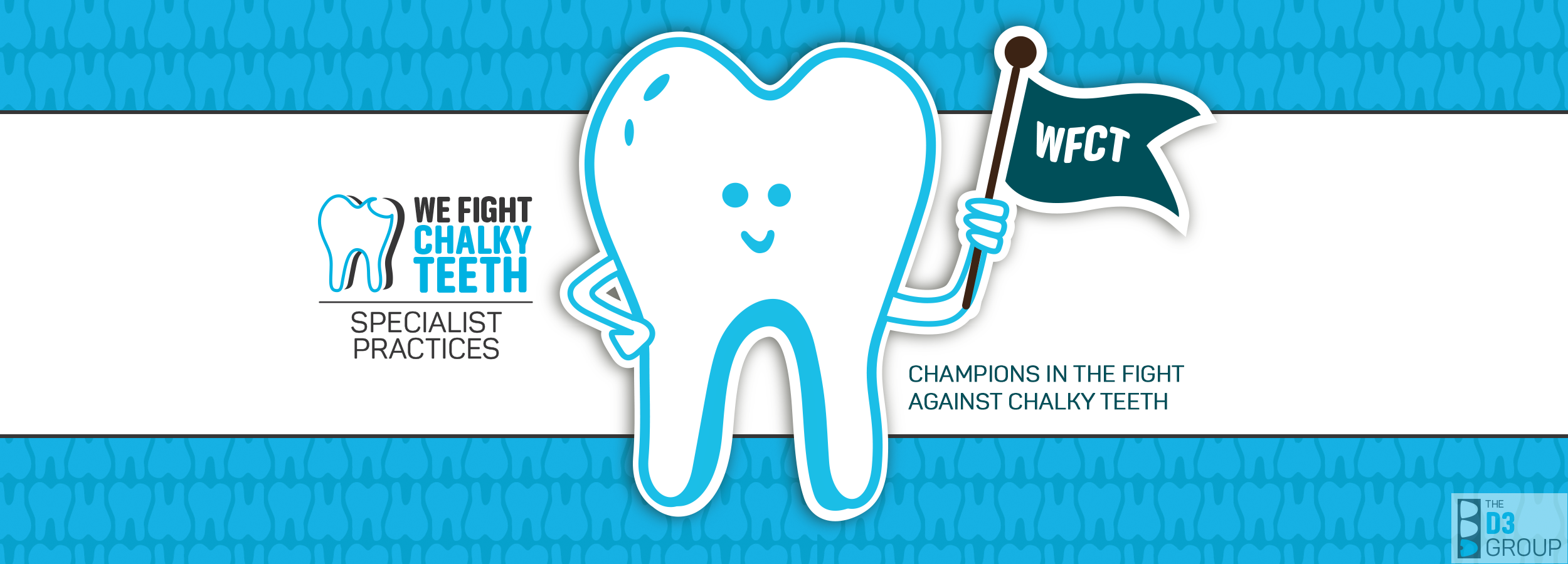 We Fight Chalky Teeth Practices: Champions in the fight against chalky teeth - Main Banner Image